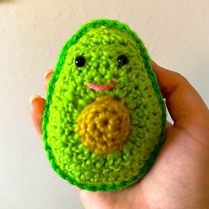 Crocheted Avacado